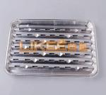 Heavy Duty 450ml Aluminium Foil Food Container Insulation Round Shape