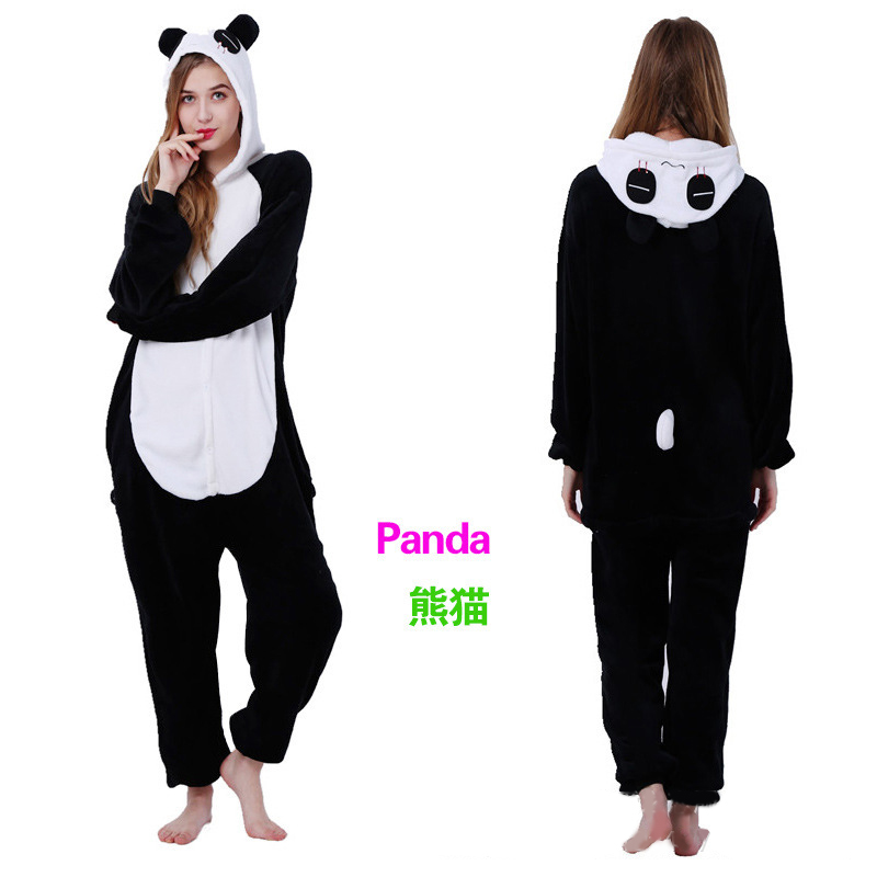 Adult Bodysuit with 20 Animal Cartoon Patterns Microfiber Flannel Fleece Sleepwear Rompers