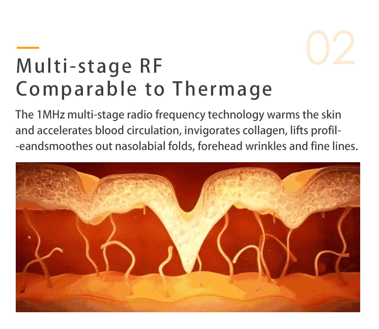4 In 1 RF Face Lifting Skin Tightening Beauty Machine Galvanic Photon
