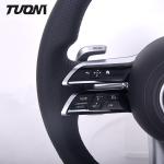 Full Leather Smooth Perforated Mercedes Benz Steering Wheel Custom Made