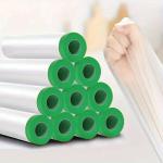 Transparent PE Pre Taped Masking Film Plastic Protection Painting For Furniture