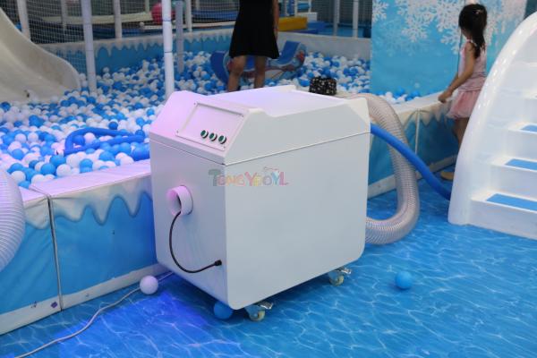 Atomizing Disinfection Ocean Ball Cleaning Machine 1100W Ball Pool Cleaning