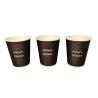 Buy cheap 12 Oz Compostable Hot Cups Leak Proof Triple Wall Insulated Paper Cups from wholesalers