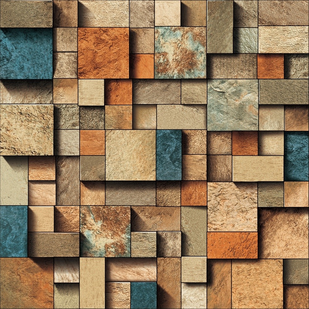 Contemporary PVC Waterproof Wallpaper , European Style Wallpaper 0.53*10m/Roll