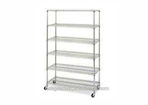 Quality Rust Resistant Chrome Wire Shelving With Steel Wire And Tube Structure wholesale