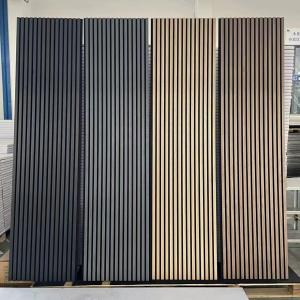 Quality Atmosphere Intensifies Wood Akupanels Real Wood Veneer Natural Wood Color wholesale
