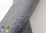 600g Thermal Insulation Materials Black Vermiculite Coated Fiberglass Fabric