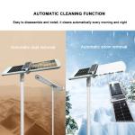 8 Meters LED Smart Solar Street Garden Light Outdoor Ip65 Self Clean Auto