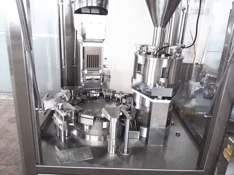 Capsule Filler Machine For Powder / Capsule Filling Machine For Pallet 800 Capsules / Min