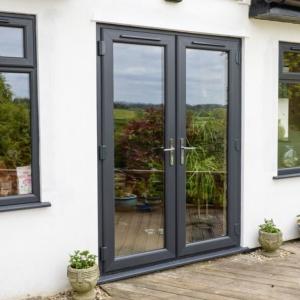 Quality 2.0mm Aluminum Casement Door Anodizing Interior Commercial wholesale