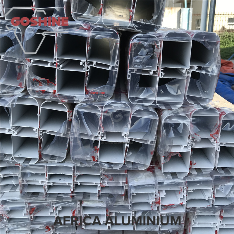 6063 T5 series powder coated aluminium profile for window and door