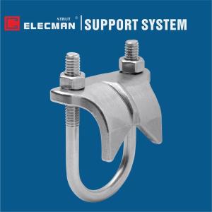 Quality Stainless Steel U Bolt Right Angle Conduit Pipe Strut Clamps 1/2 Inch - 4 Inch wholesale