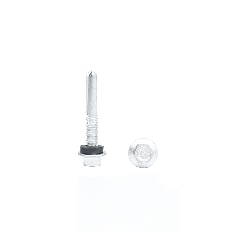Ruspert Finish Stainless Steel Hex Flange Head Self Tapping Screw SUS410