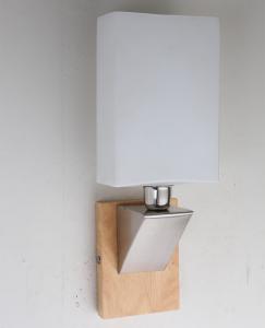Quality 100-240v wall mounted switch wood lighting fixture natural wood wall lamp E14 40w socket wholesale