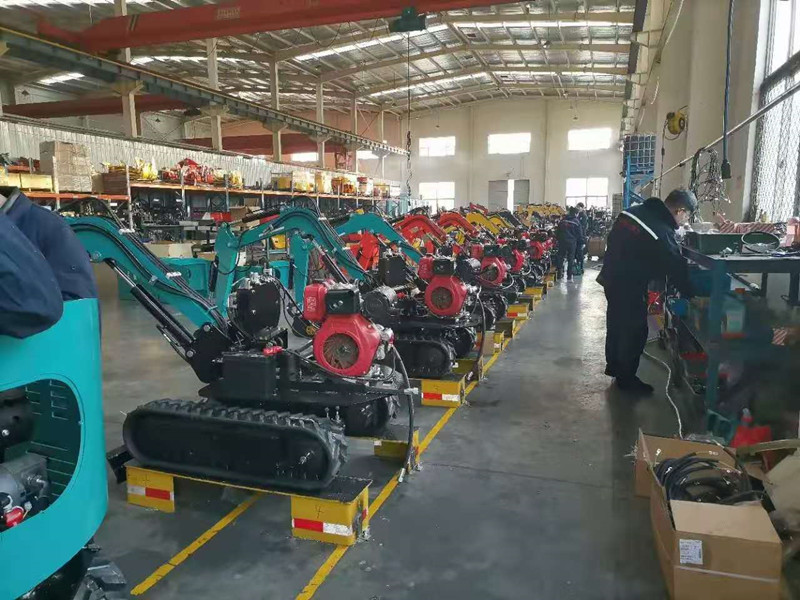 China factory sale 1 ton 1.5 ton 2 ton farm mini digger excavator mini bagger for sale