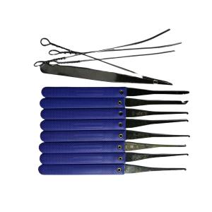 Quality 22pcs Locksmith Training Kit Hook Locksmith Tools For House wholesale