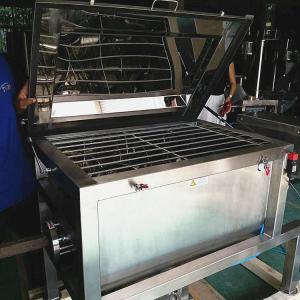 Quality OEM 3000L Horizontal Ribbon Mixer Stainless Steel Double Helical Ribbon Blender wholesale