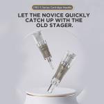 Tattoo PMU 1rl Cartridge Needles Plastic And Stainless Steel Material