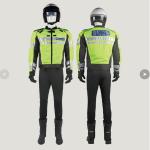 Reflective Jacket Police Hi Vis Vest Outdoor Traffic Police Cycling Uniform Suit