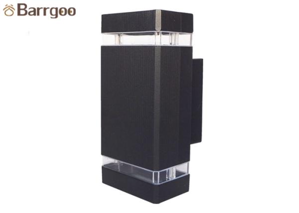 Up Down Modern Led Outdoor Wall Lights 2X3W 6W IP65 Waterproof Cuboid 3 Years