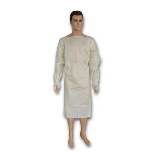Quality S-4XL Disposable Medical Isolation Gown Waterproof Sms Material Gowns wholesale