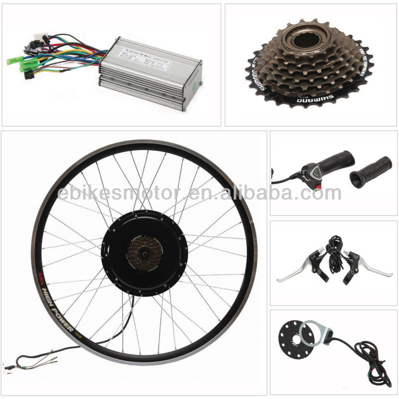 Brushless gearless motor for 48V 1500W kit for bici electrical worker prices