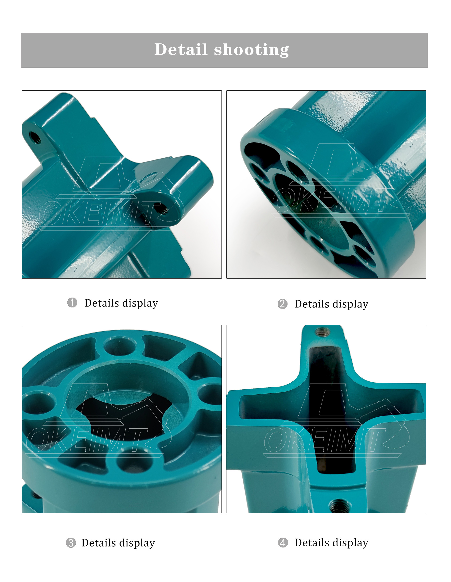 Fan Support Cooling Fan Spacer For EC210 EC240 D6D D6E Excavator parts