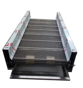 Quality Transportation Flat Top Chain Conveyor Metal Clay Aggregate Belt Conveyor wholesale