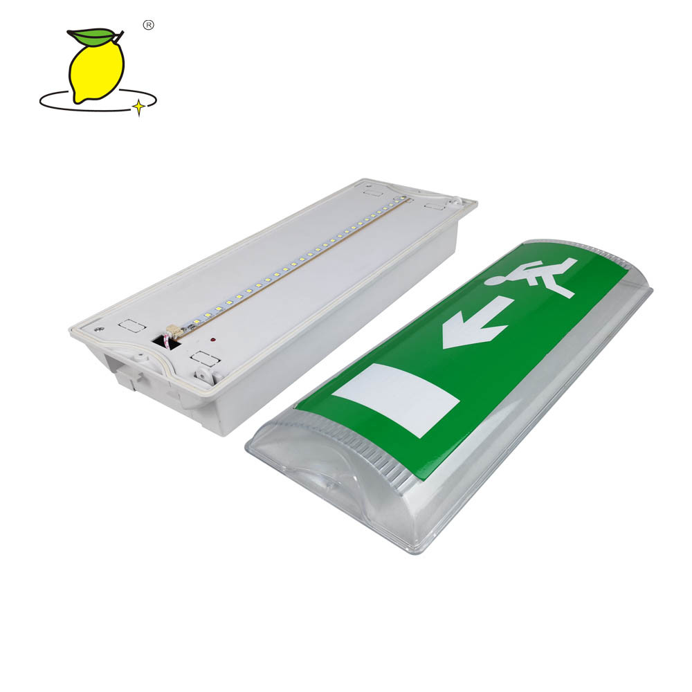 Ceiling / Wall Mounted LED Bulkhead Emergency Light Fitting Emergency Time 3 Hours