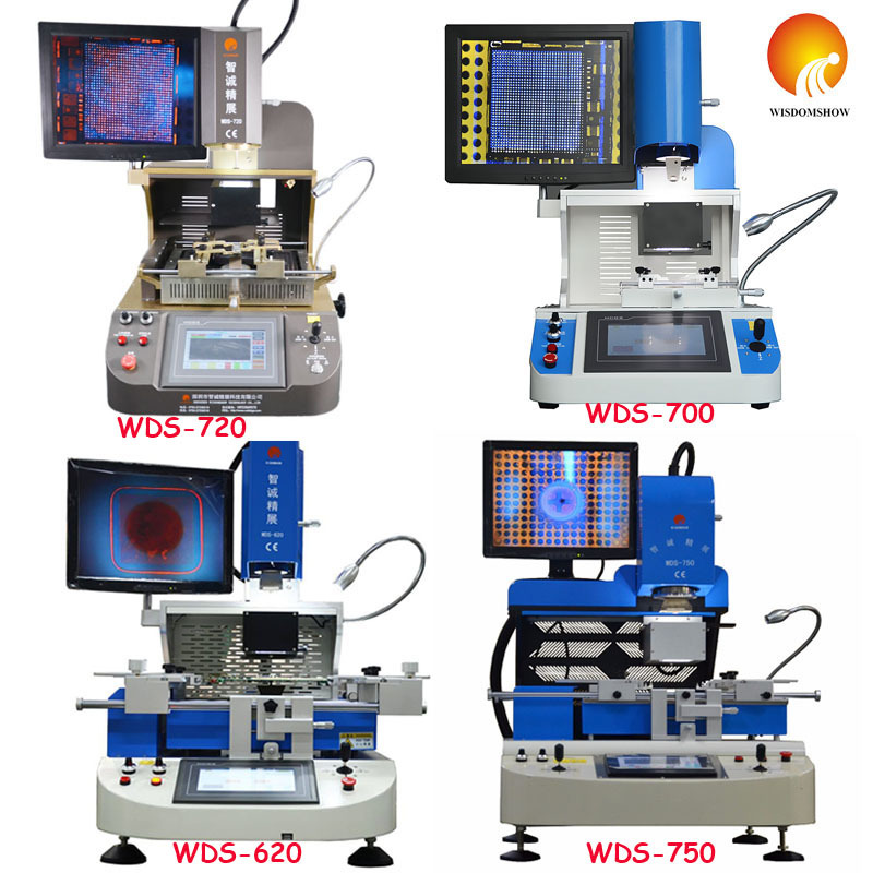 80*80mm Infrared BGA Rework Station 2500W Automatic Motherboard Repairing Machine
