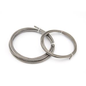 Quality Corrosion Resistant 304/316 Stainless Steel Wire Rope With Excellent Fatigue Resistance For Long Term Use wholesale