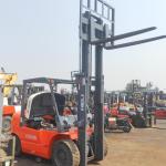2nd Hand K50 Heli 5 Ton Forklift Tripod Lift For Warehouse