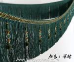 Handmade fashionable chain beads lace tassels fringes for curtain/sofa/pillow