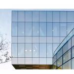 Aluminum Frame Double Glass Curtain Wall Building Facade Panels