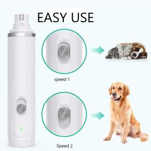 Quality Unique Customized Color Usb Rechargeable Pet Nail Polisher Pet Grooming Products wholesale