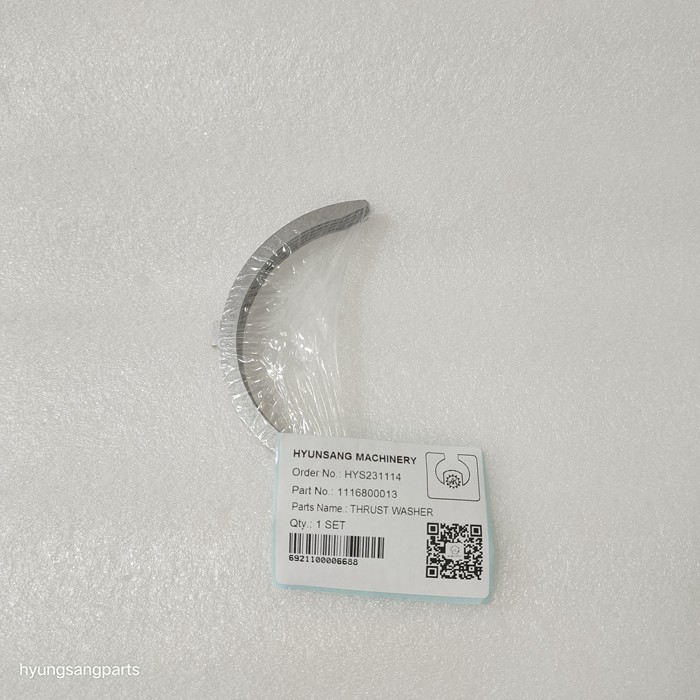Hyunsang Crankshaft Thrust Washer 1-11680001-3 1116800013 For Construction Machinery