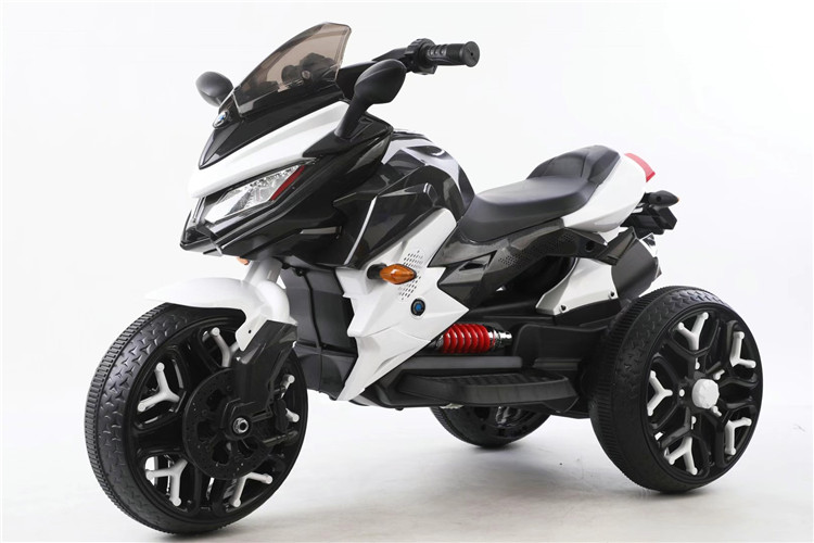 Unisex Battery Powered Dual-Drive Electric Ride On Motorcycle for Primary Schoolers