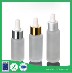 Quality 20-30ml Frosted glass dropper bottle Separate bottling of essential ingredients wholesale
