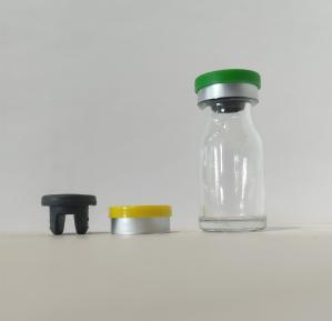 Quality 8ml Molded Glass Vial Medicine Reagent Bottle With Stopper wholesale
