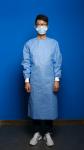 190cm 45g Water Resistant Disposable Isolation Gown