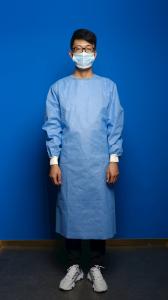 Quality 190cm 45g Water Resistant Disposable Isolation Gown wholesale