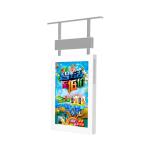 Vertical Hanging Lcd Advertising Display 178°(H) / 178°(V) View Angle