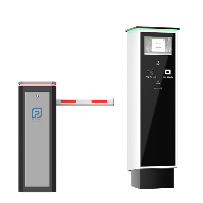 10.1-inch LCD Display NFC Card Reader Parking Ticket Machine with Printer and Customised Color Support