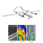Oil Powered 30KG Thermal Imaging Drone Security Inspection Military VTOL UAV PTZ