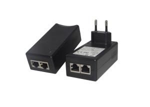 Quality 48Vdc,1A,48W Wallmounted POE Injector PoE Adapter wholesale