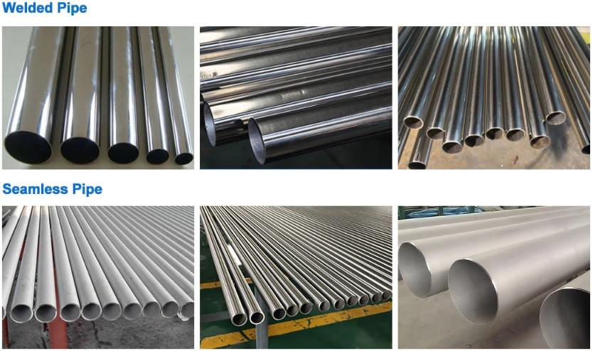 Welded Polished Stainless Steel Pipe Decorative 201 202 310S Grade 6 Inch