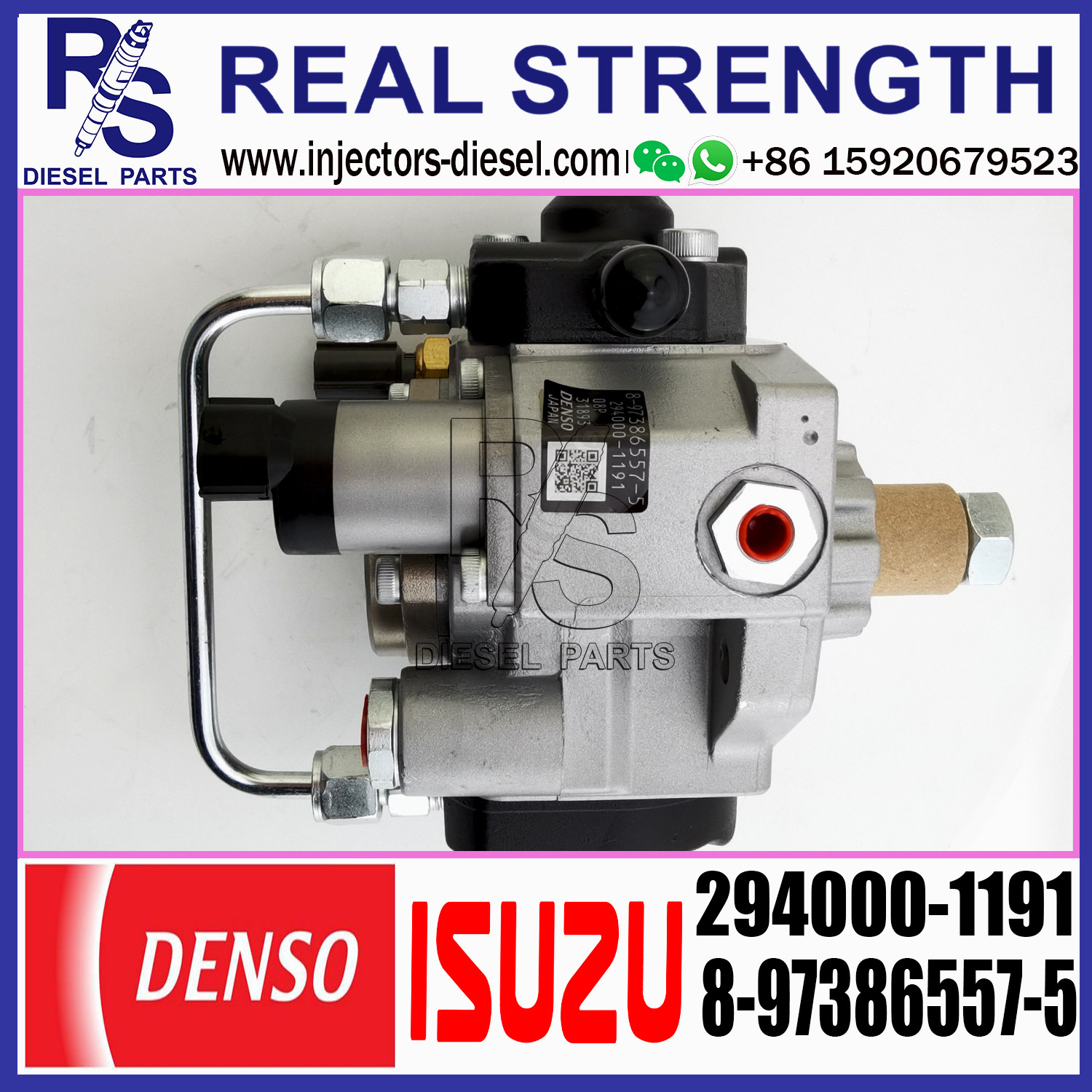 DENSO PUMP 294000-1191 8-97386557-5 Diesel Fuel Injector Pump 294000-1191 8-97386557-5 For ISUZU Engine
