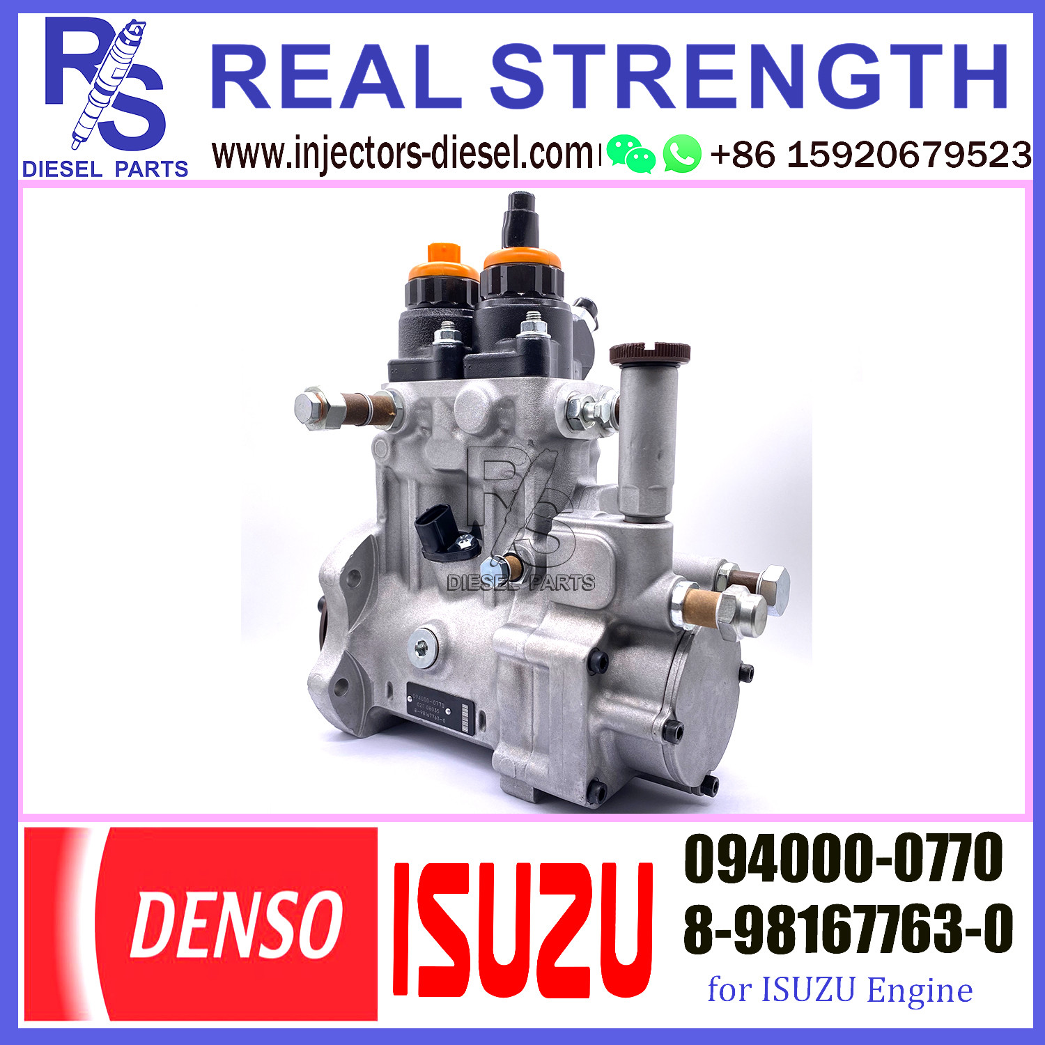 094000-0770 DENSO Diesel Engine Fuel HP0 pump 094000-0770 For ISUZU 6WG1 8-98167763-0