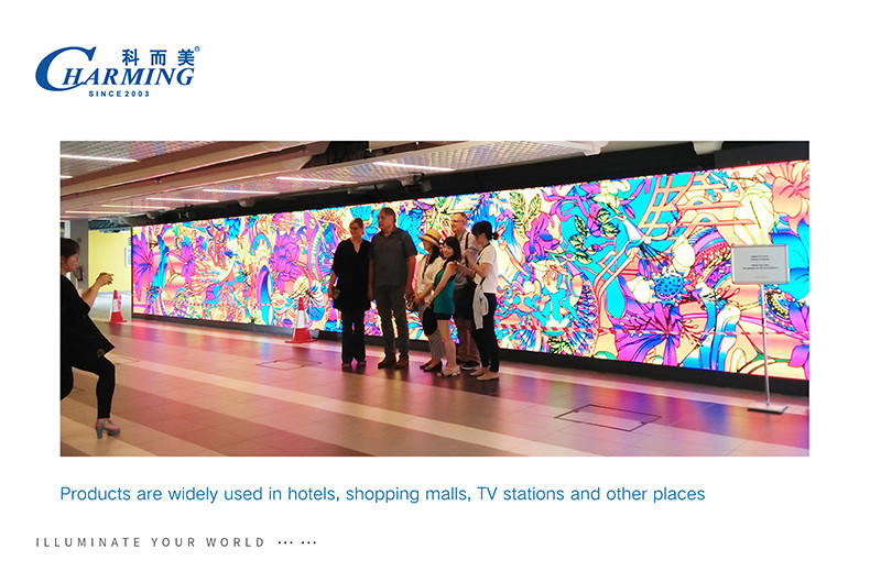 Anti Collision LED Video Wall Panels Indoor 256x128 Multipurpose