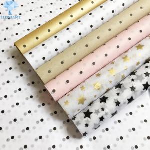 Quality Printed Logo 30gsm 32gsm Shipping Wrapping Paper CMYK Printing wholesale